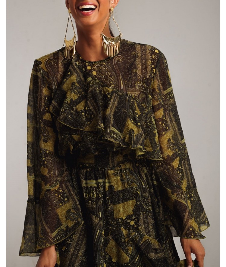 Iraida Savannah Ruffled Top